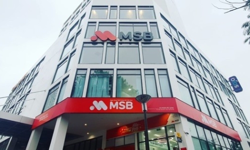 MSB báo lãi 3.100 tỷ đồng trước thuế, hoàn thành 95% kế hoạch năm