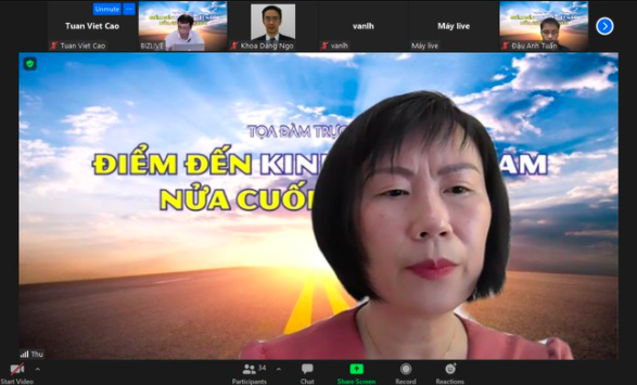Bà Nguyễn Hoài Thu, Giám đốc điều hành Khối Đầu tư chứng khoán và trái phiếu - VinaCapital.