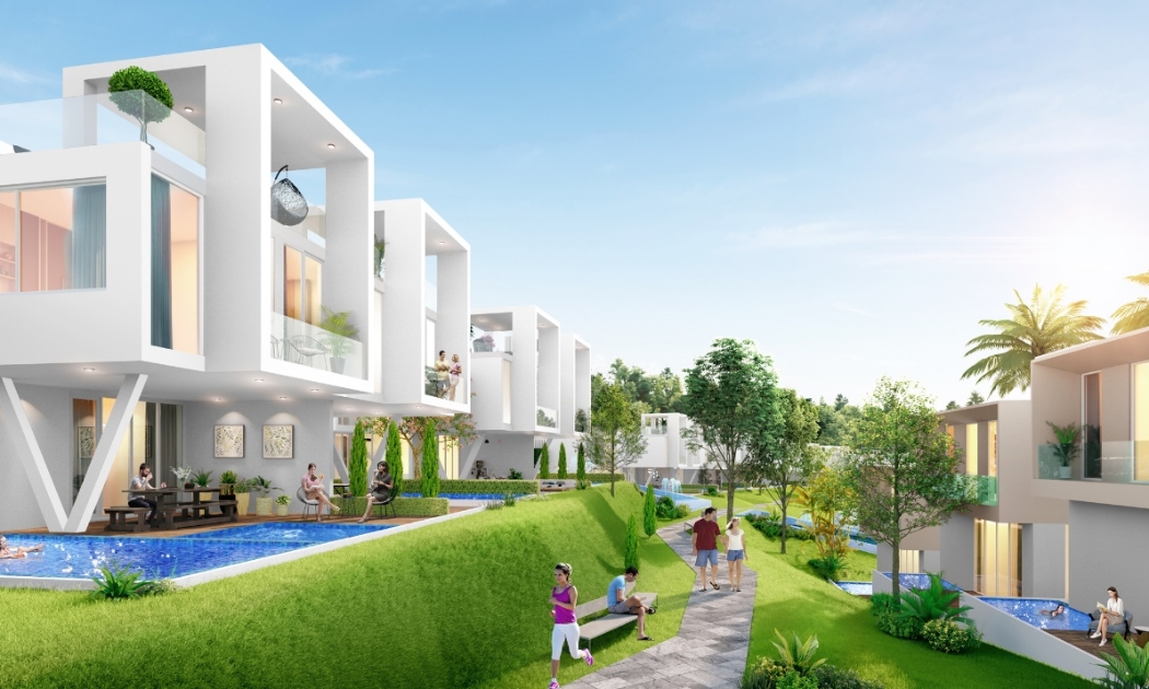 Phối cảnh Biệt thự Waikiki tại NovaWorld Phan Thiet (Bình Thuận).
