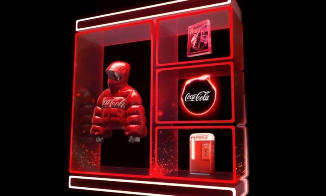 Các NFT trong bộ sưu tập của Coca-Cola - Ảnh: Coca-Cola
