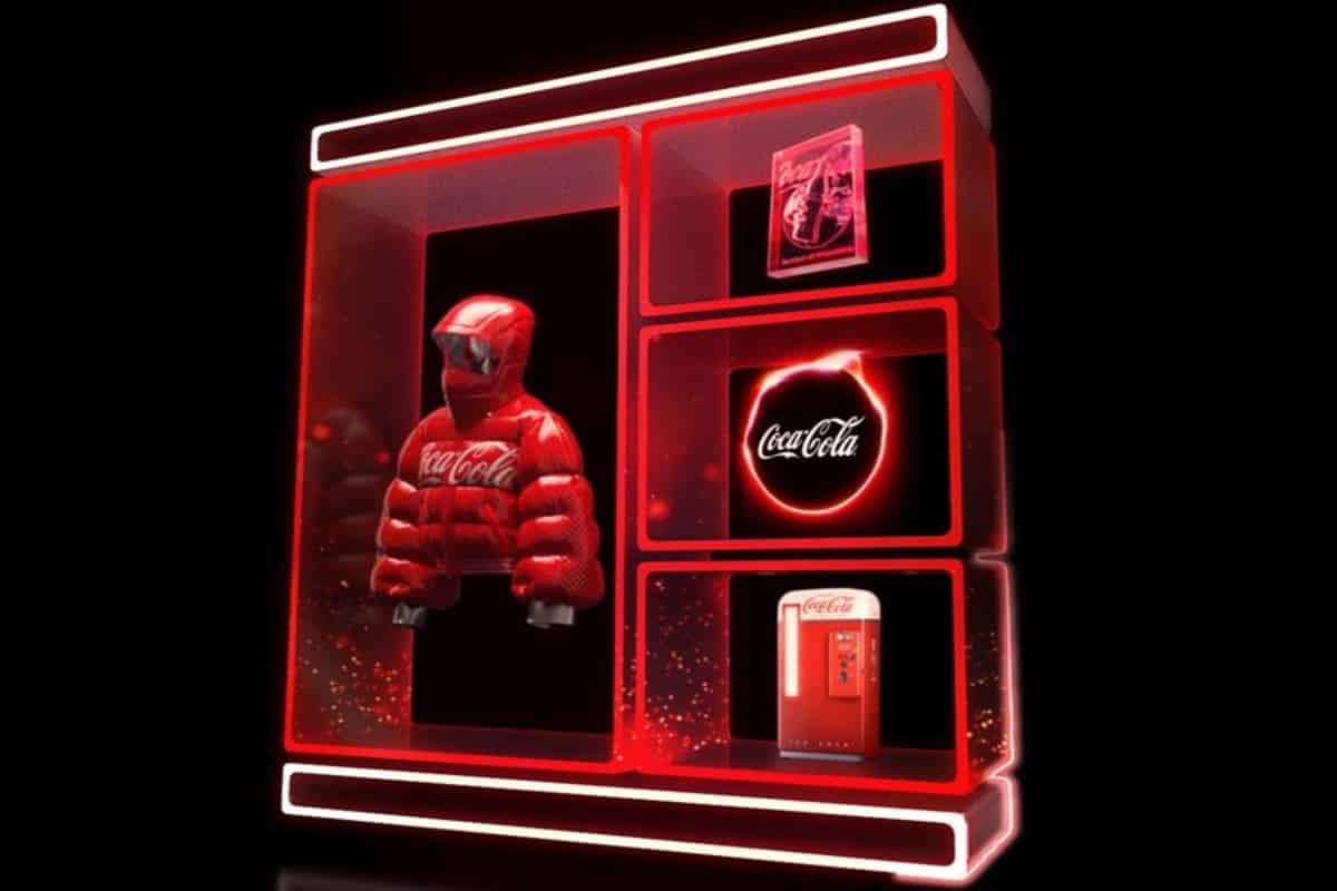 Các NFT trong bộ sưu tập của Coca-Cola - Ảnh: Coca-Cola