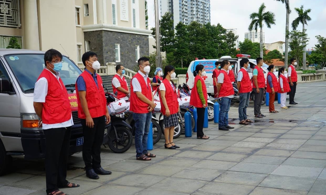 Đội lưu động, phản ứng nhanh của TP Thủ Đức.
