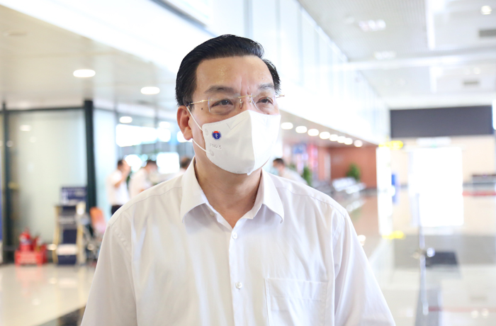 Ông Chu Ngọc Anh, Chủ tịch Uỷ ban nhân dân TP. Hà Nội. 