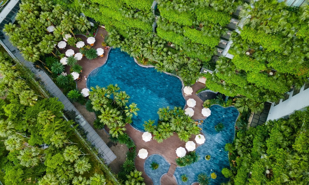 Flamingo Đại Lải Resort nổi tiếng với sắc xanh tự nhiên nguyên bản.
