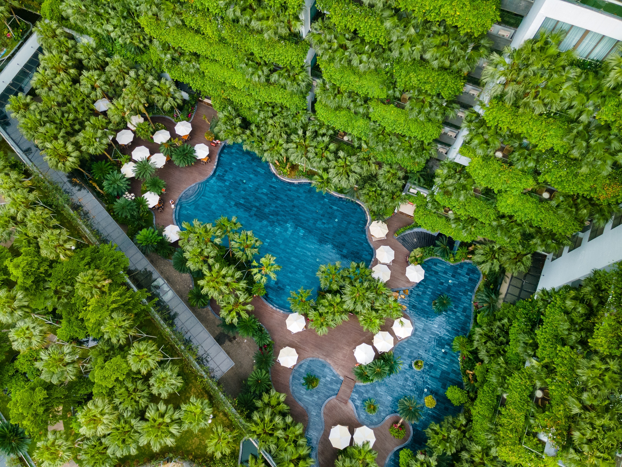 Flamingo Đại Lải Resort nổi tiếng với sắc xanh tự nhiên nguyên bản.