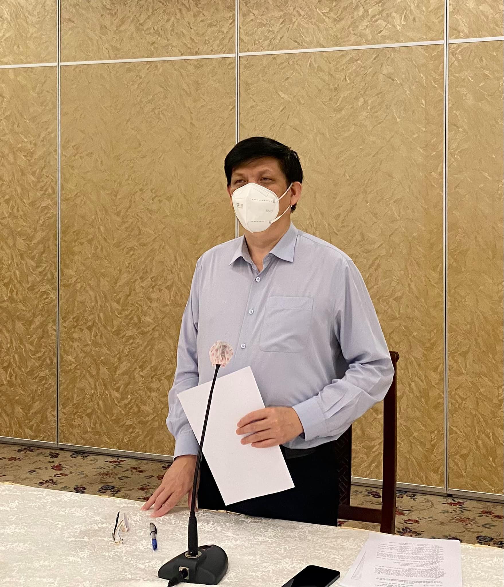 Bộ trưởng Nguyễn Thanh Long nêu rõ vẫn còn thực trạng một số địa phương chưa phát huy phương châm “4 tại chỗ” trong phòng chống dịch.