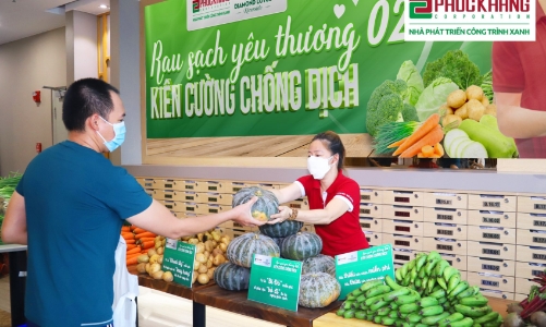 Phuc Khang Corp: “Rau sạch yêu thương - kiên cường chống dịch”