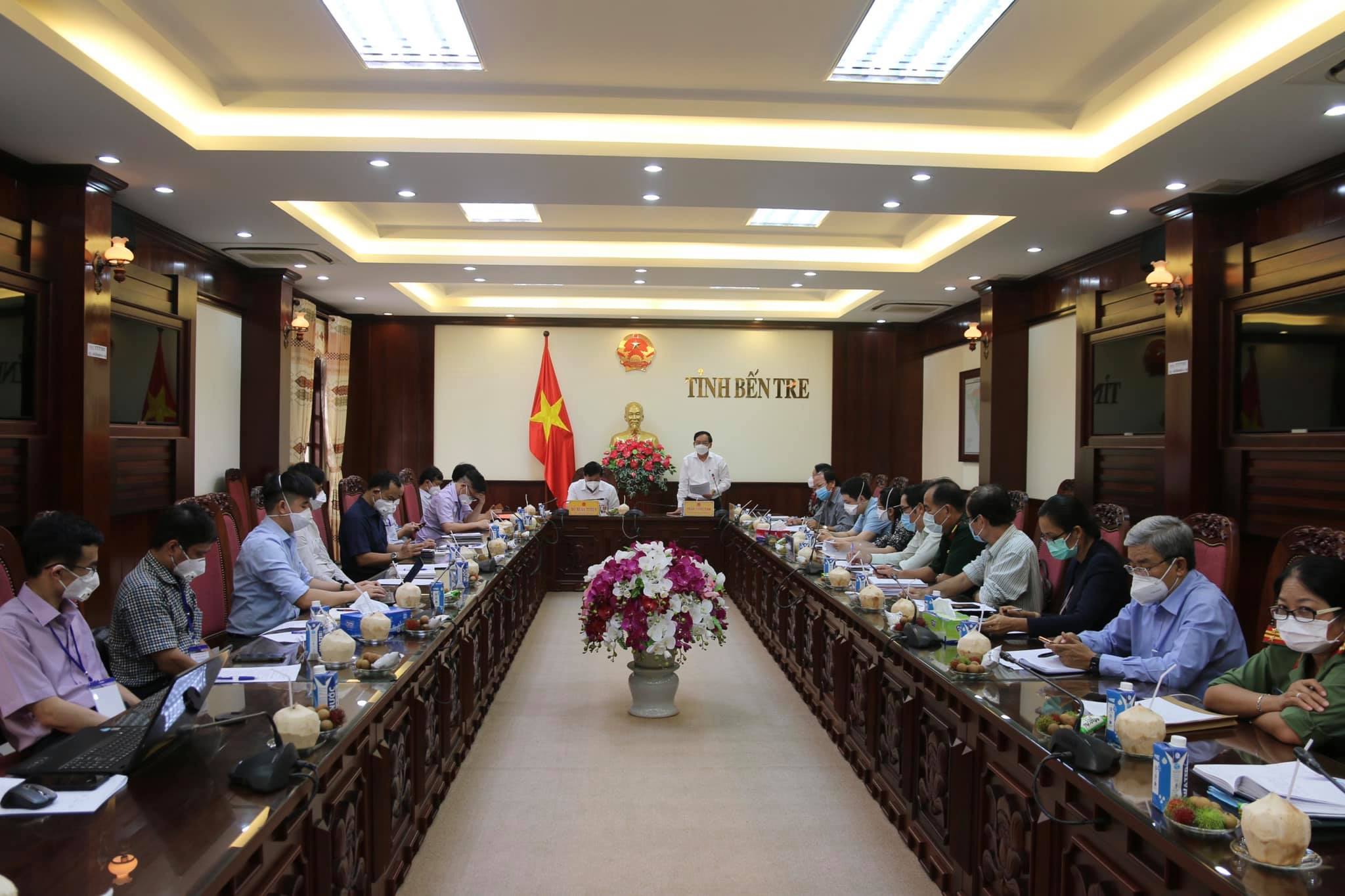  Đoàn công tác Bộ Y tế làm việc tại tỉnh Bến Tre.