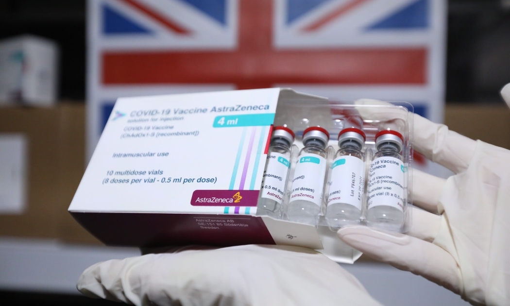 Vaccine AstraZeneca do Chính phủ Anh tặng Việt Nam.
