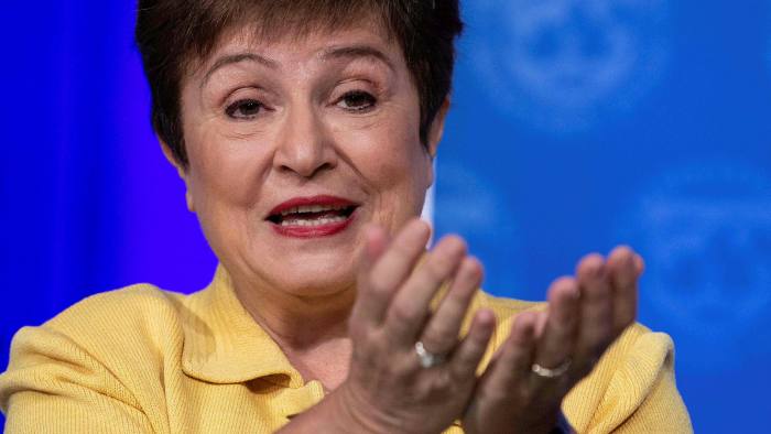 Tổng giám đốc điều hành IMF, bà Kristalina Georgieva - Ảnh: Getty/FT.