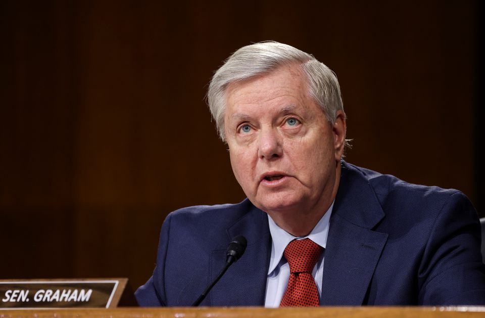 Thượng nghị sỹ Mỹ Lindsey Graham - Ảnh: Reuters.