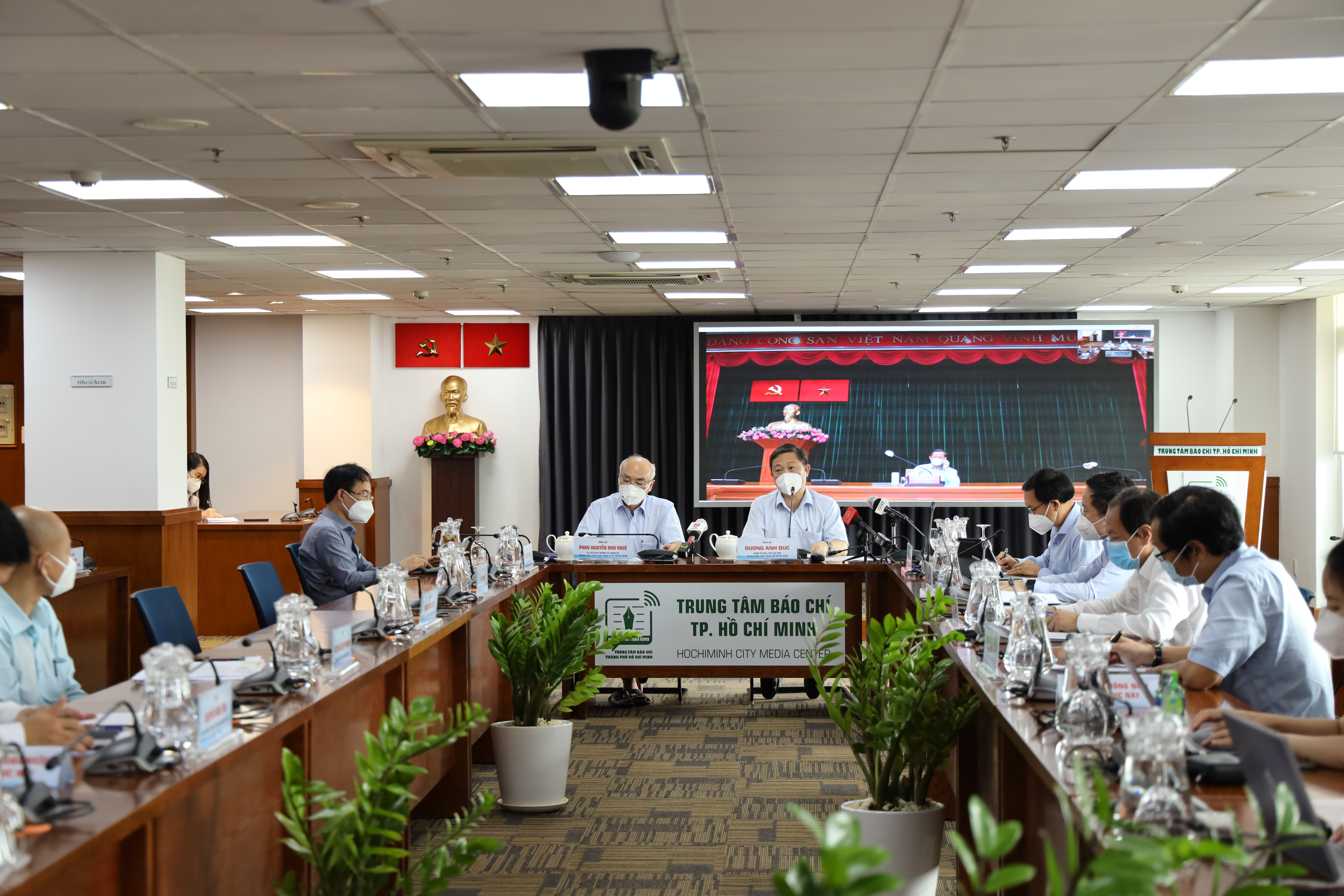 Toàn cảnh cuộc họp (Ảnh TTBC)