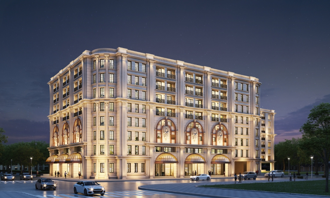 Phối cảnh dự án Khu căn hộ hàng hiệu Ritz-Carlton, Hà Nội.