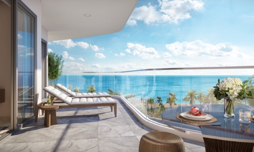 Căn hộ khách sạn: Tầm nhìn biển hút khách