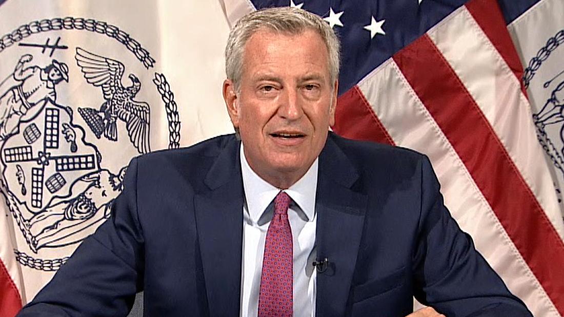 Thị trưởng Bill de Blasio của thành phố New York - Ảnh: Reuters.