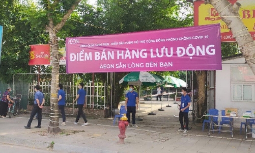 AEON Vietnam conducting mobile sales in Hanoi