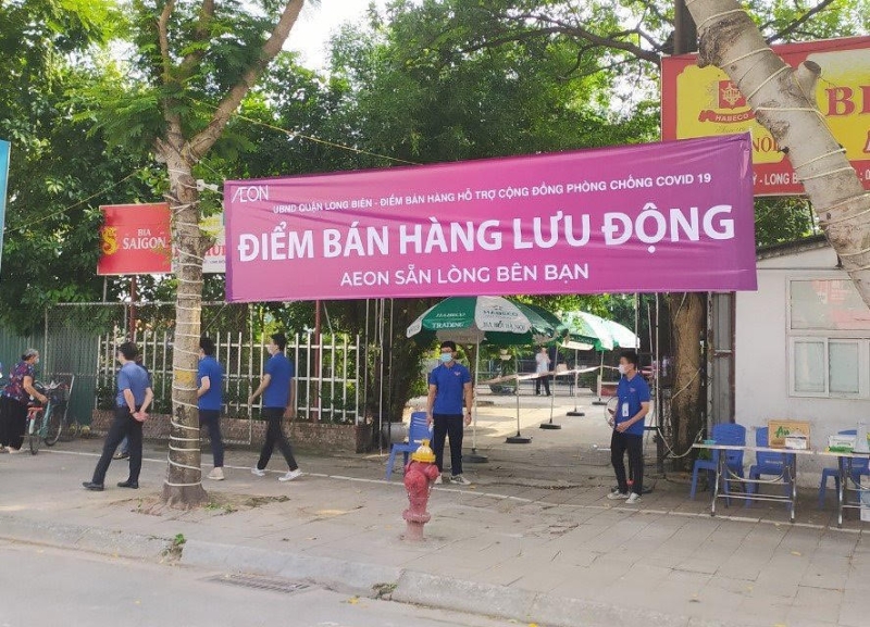 AEON Vietnam conducting mobile sales in Hanoi