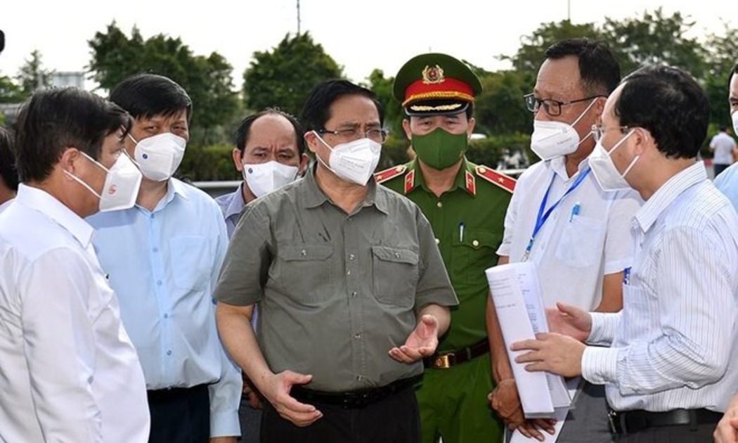 Thủ tướng Phạm Minh Chính (chính giữa) - Ảnh: VGP