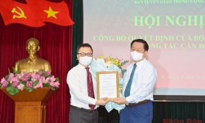 Tổng Biên tập Báo Nhân dân kiêm nhiệm Phó Trưởng Ban Tuyên giáo Trung ương