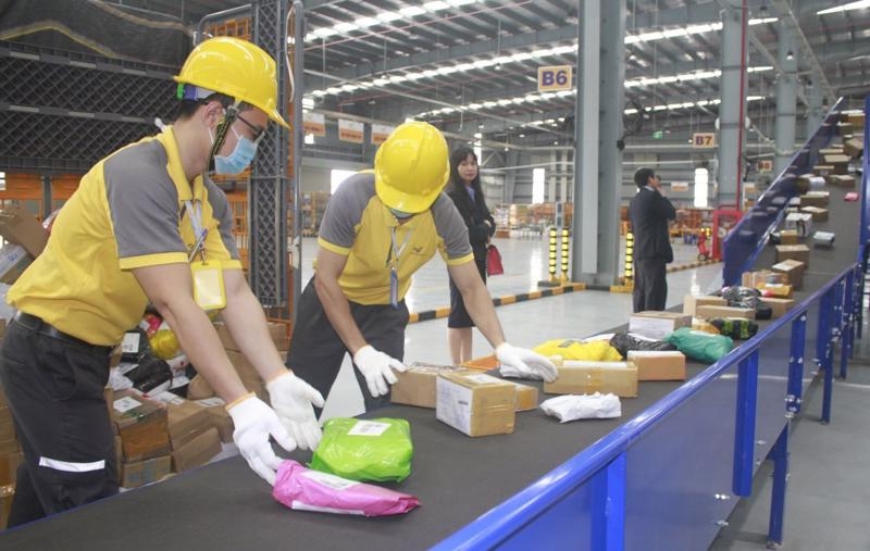 Postal services developing handily