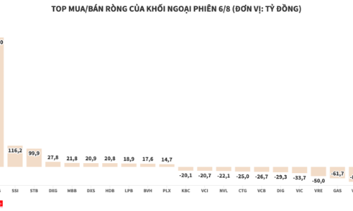 Khối ngoại có phiên mua ròng thứ 6 liên tiếp, vẫn miệt mài gom SSI