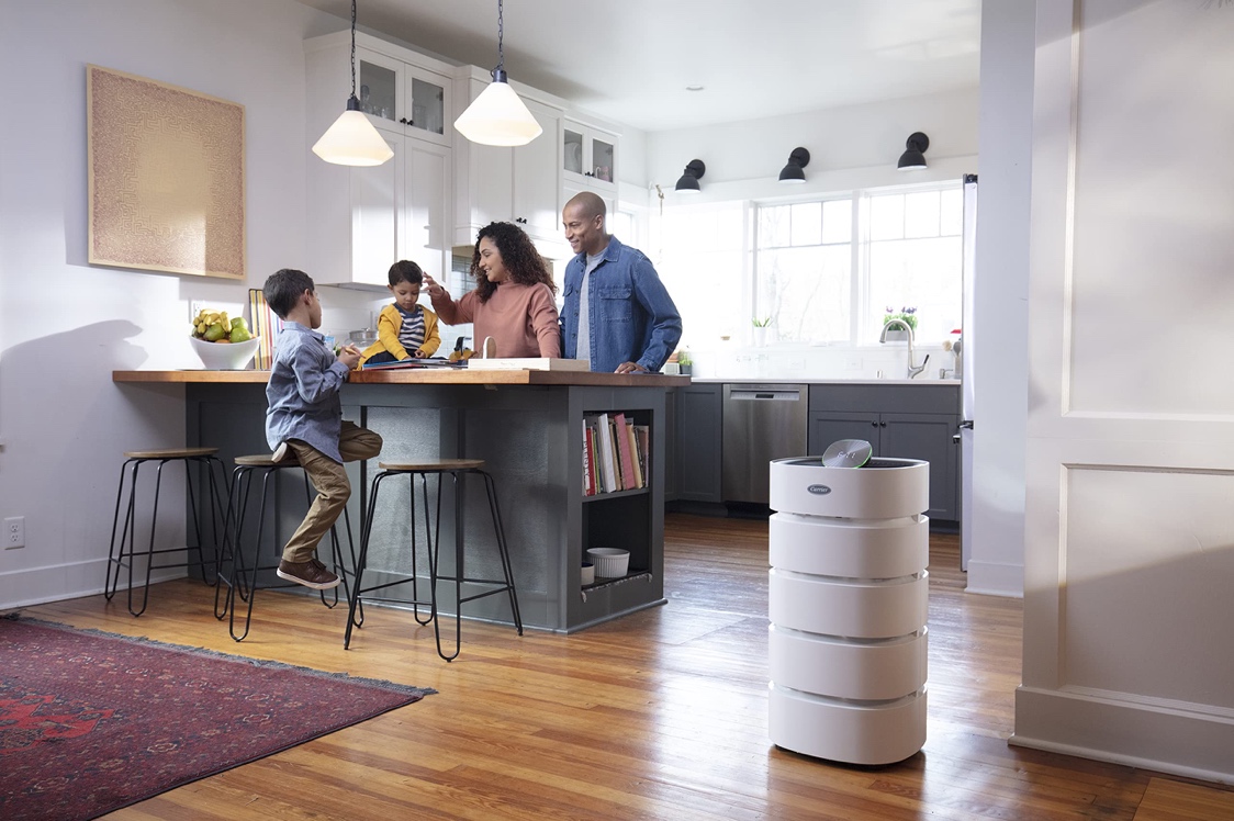 M&aacute;y lọc kh&ocirc;ng kh&iacute; Carrier mang đến giải ph&aacute;p n&acirc;ng cao chất lượng kh&ocirc;ng kh&iacute;.