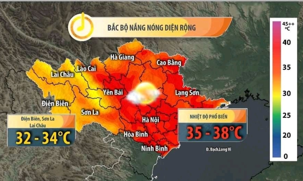 Nắng nóng sẽ kéo dài đến ngày 9/8/2021.