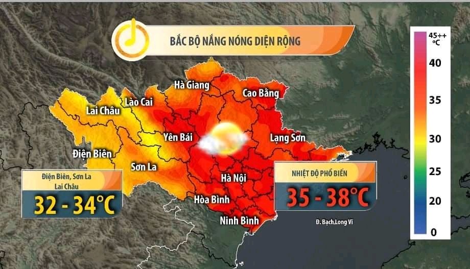 Nắng nóng sẽ kéo dài đến ngày 9/8/2021.