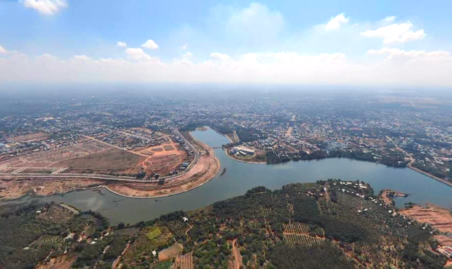 Hồ suối Cam, TP. Đồng Xoài, tỉnh Bình Phước được nhiều doanh nghiệp đề xuất đầu tư dự án bất động sản.