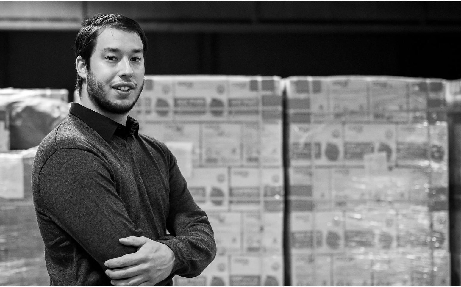 Anh François Colonval - Tổng Giám đốc công ty nhập khẩu nông sản South Export Alliance (Bỉ)