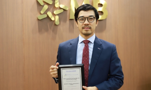 Số hoá điểm giao dịch tốt nhất Việt Nam, MB được The Asian Banker vinh danh