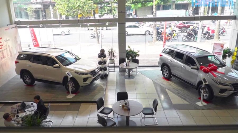 Motor car demand down sharply