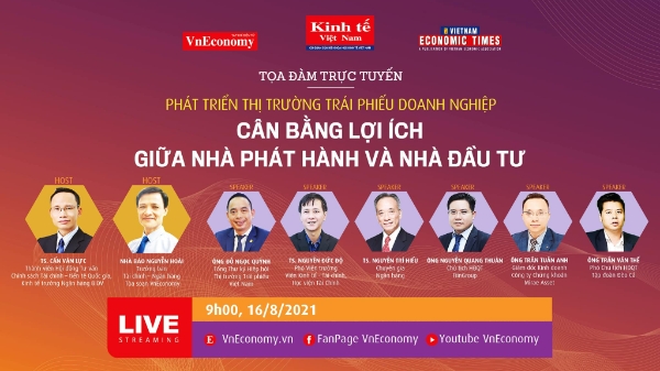 Tọa đàm trực tuyến: “Phát triển thị trường trái phiếu doanh nghiệp: Cân bằng lợi ích giữa nhà phát hành và nhà đầu tư”