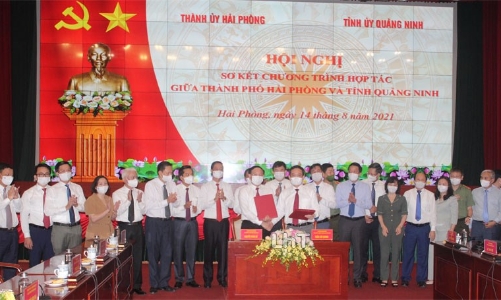 Hải Phòng và Quảng Ninh tiếp tục bắt tay xây trung tâm kinh tế biển