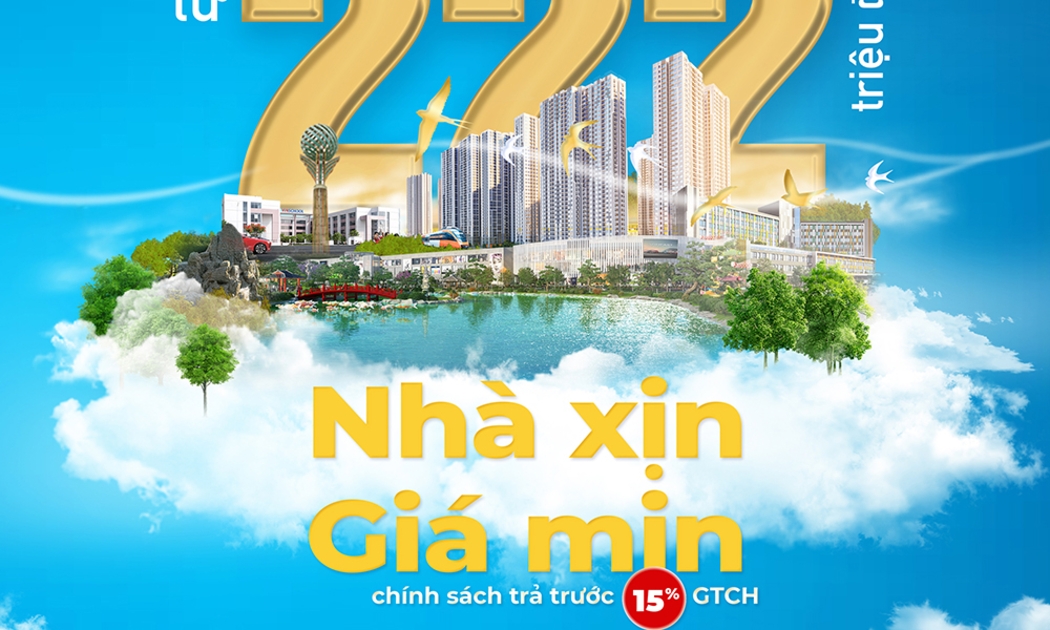 Vinhomes tung chính sách bán hàng có 1-0-2 dành cho khách hàng giao dịch qua Vinhomes Online.