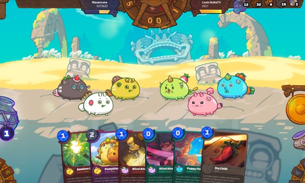 Axie Infinity (Việt Nam) đã đạt 1 triệu người dùng hoạt động hàng ngày.