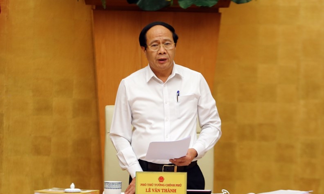 Phó Thủ tướng Lê Văn Thành - Ảnh: VGP