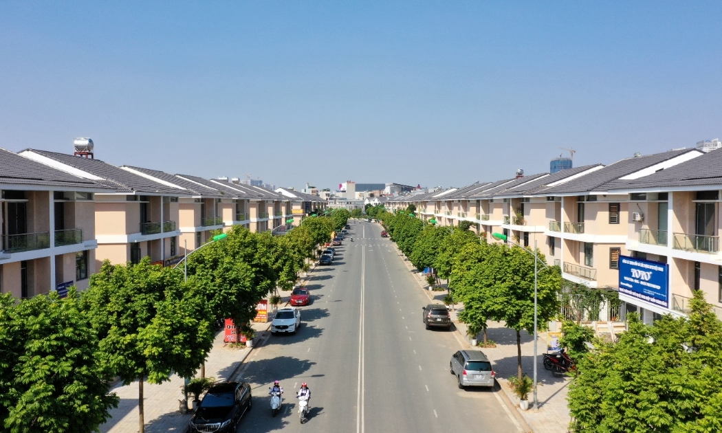 Tuyến phố kinh doanh rộng 27m tại An Phú Shop-villa.