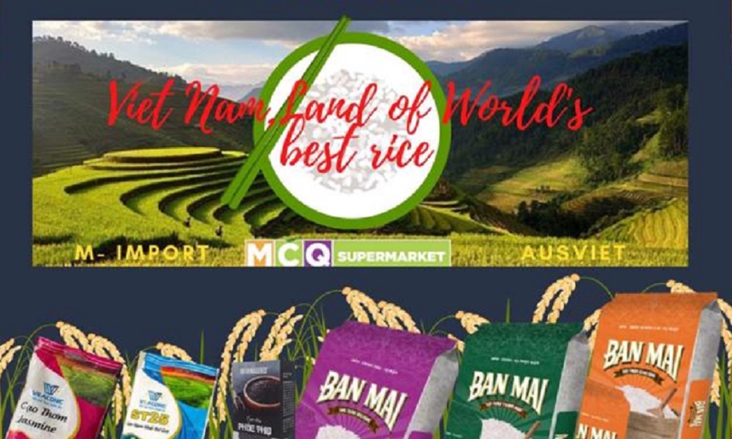 Chương trình xúc tiến thương hiệu gạo Việt Nam tại Australia sẽ diễn ra từ ngày 18/8 - 27/9/2021.