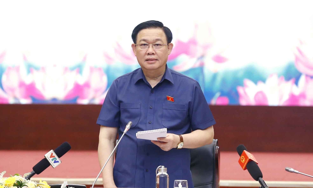 Chủ tịch Quốc hội Vương Đình Huệ - Ảnh: Quochoi.vn