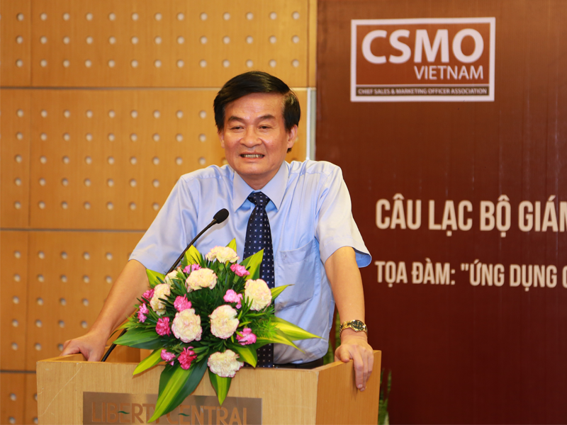 TS. H&agrave;n Mạnh Tiến, Chủ tịch Hội c&aacute;c Nh&agrave; quản trị doanh nghiệp Việt Nam (VACD).