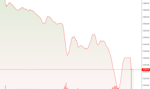 Trụ không nổi, VN-Index giảm sốc nhất 5 tuần