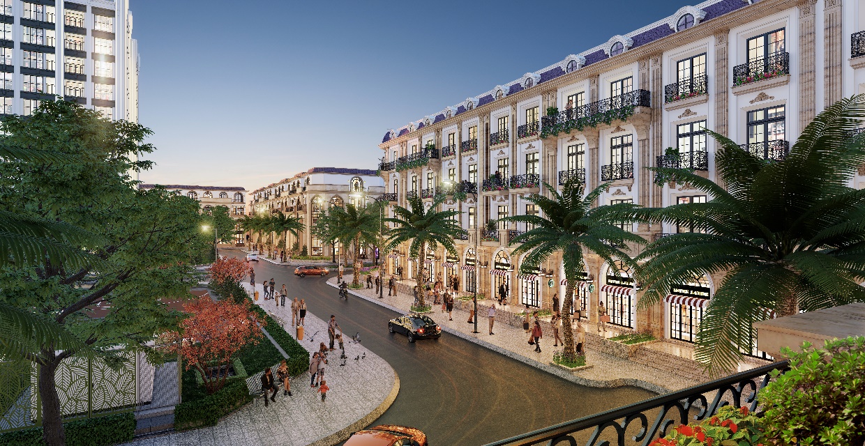 100% Shophouse D&rsquo;. Metropole H&agrave; Tĩnh sở hữu 2-3 mặt tiền.