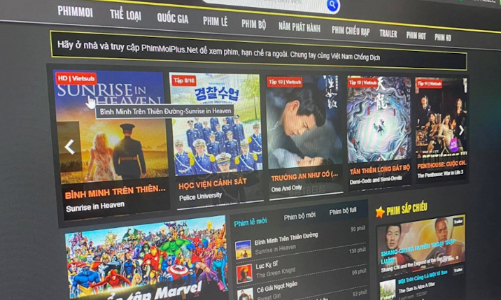 Khởi tố hình sự 3 đối tượng vi phạm bản quyền liên quan website Phimmoi.net