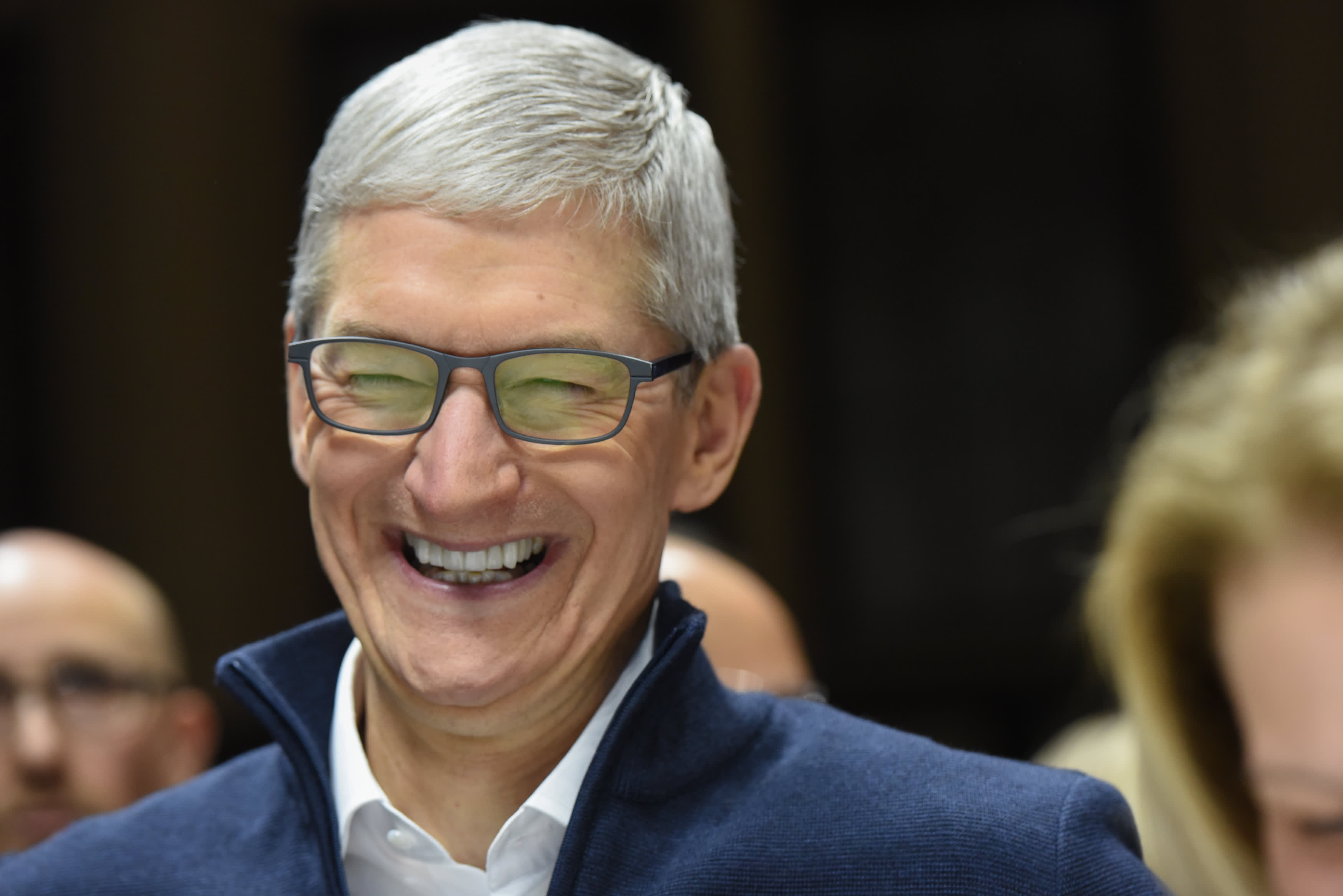 CEO Tim Cook của Apple - Ảnh: Getty Images