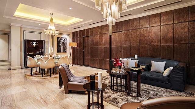 Nội thất sang trọng, tinh tế đến từ c&aacute;c thương hiệu nổi tiếng thế giới.