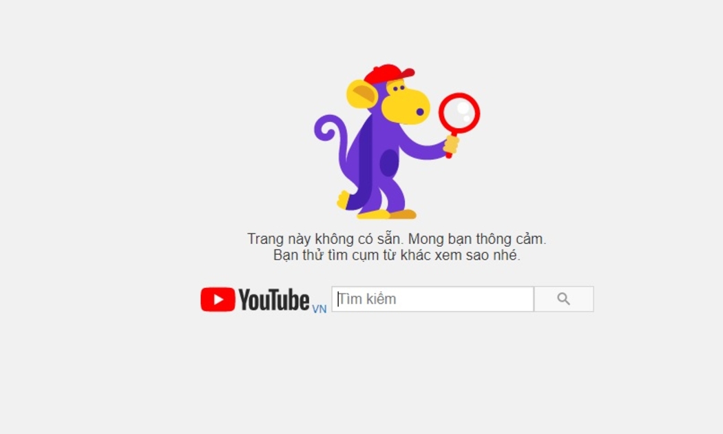 Hiện, truy cập kênh YouTube của báo Thanh Niên đang bị tạm khóa