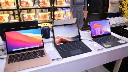 Laptop market growing as people stay home