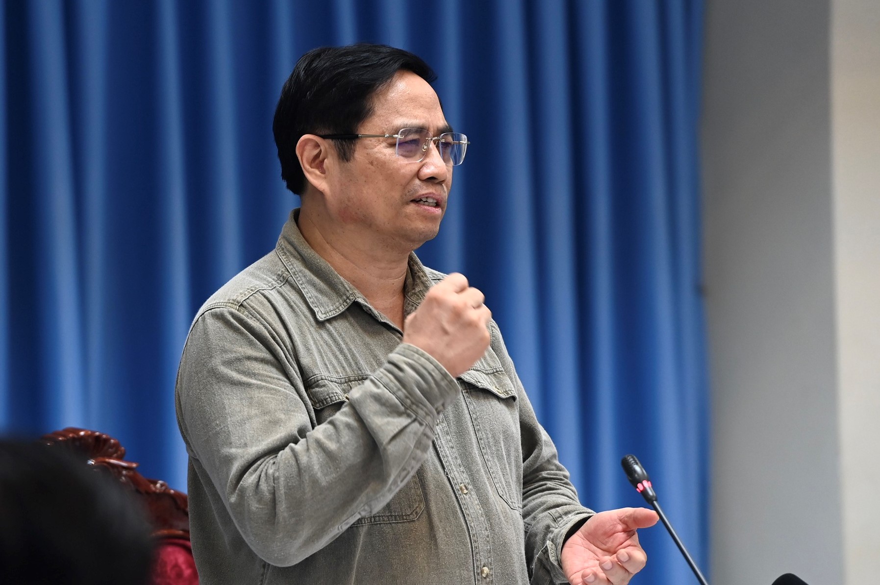 Thủ tướng Phạm Minh Chính làm việc với lãnh đạo tỉnh cùng lãnh đạo 171 xã, phường của Đồng Nai.