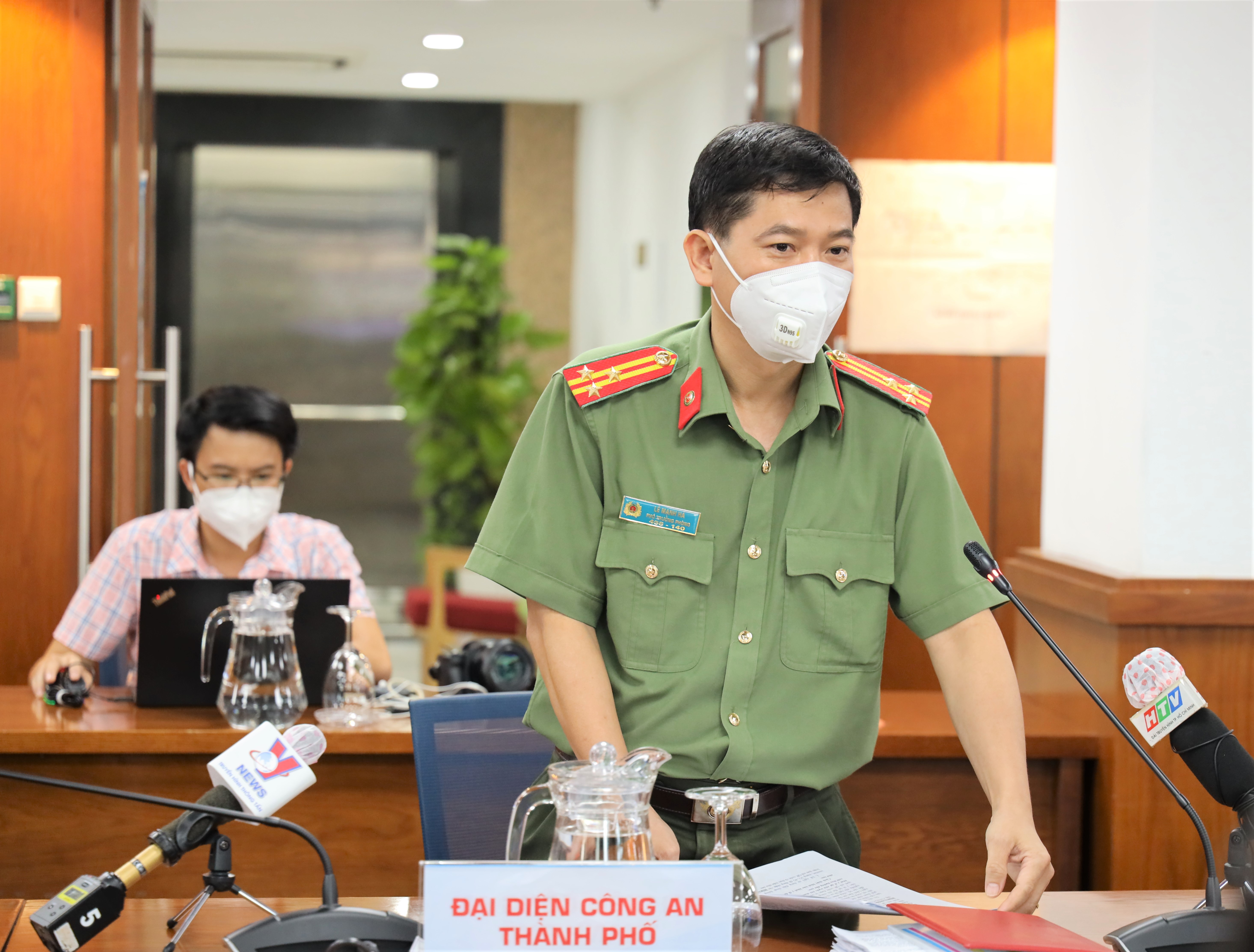 Thượng tá Lê Mạnh Hà, Phó trưởng phòng tham mưu Công an TP.HCM.